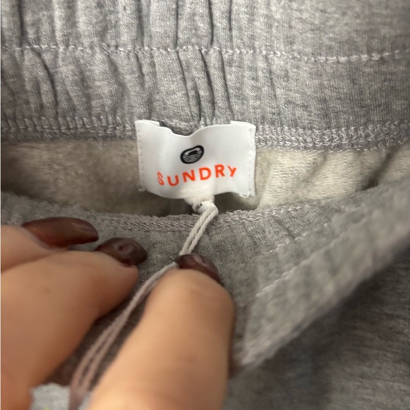 NWT Sundry Gray Paint Splatter Joggers Sz 3 (large) - Picture 5 of 6